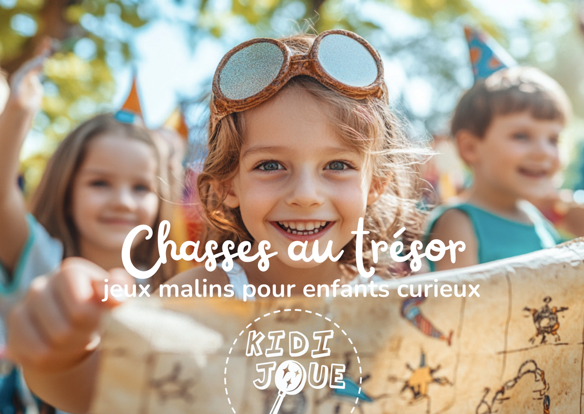 Chasse au trésor enfant | jeux à imprimer | anniversaire enfant – kidijoue