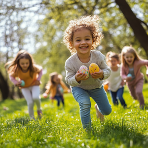 Chasse au trésor "Oeufs de Paques" 7-10 ans