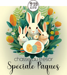 Chasse au trésor "Oeufs de Paques" 7-10 ans