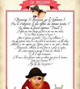 chasse au trésor pirates