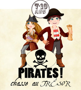 chasse au trésor pirates