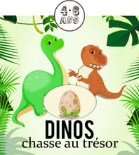 Charger l&#39;image dans la galerie, chasse au trésor dinosaures