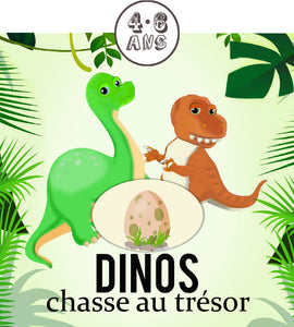 chasse au trésor dinosaures