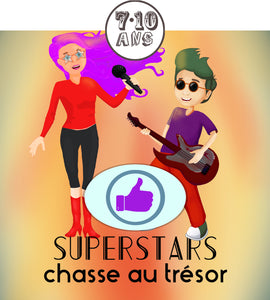 chasse au trésor super-star