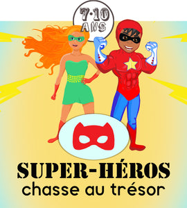 chasse au trésor super-héros